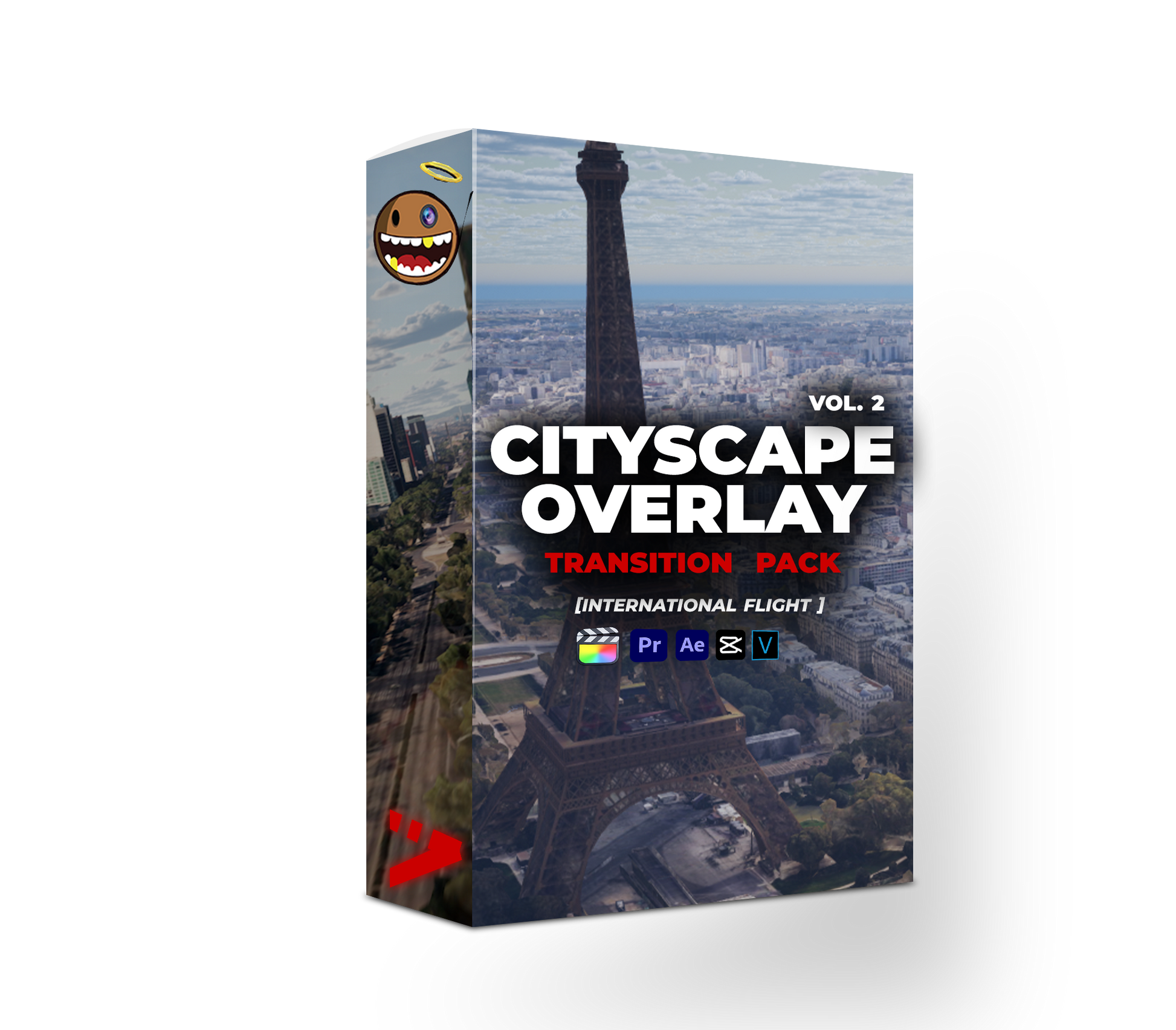 Cityscape Transition Overlay Pack Vol. 2: International Flight