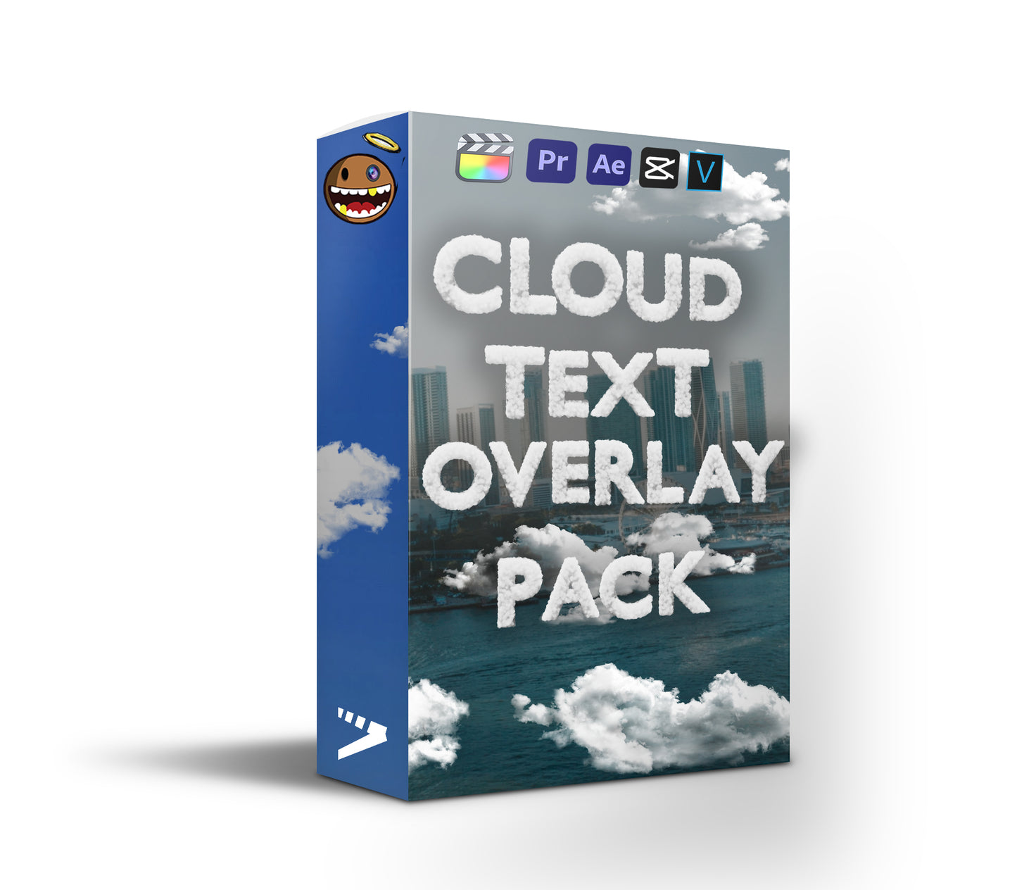 Cloud Text Overlay Pack